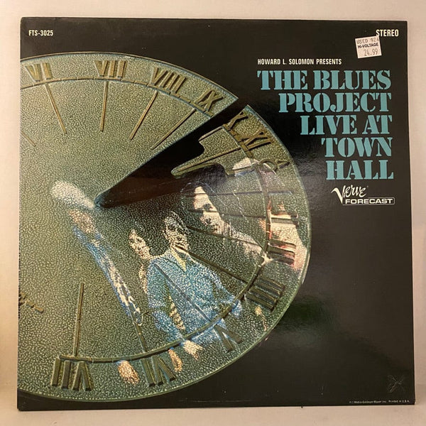 Used Vinyl Blues Project – Live At Town Hall LP USED VG++/VG+ 1967 Pressing J092724-02