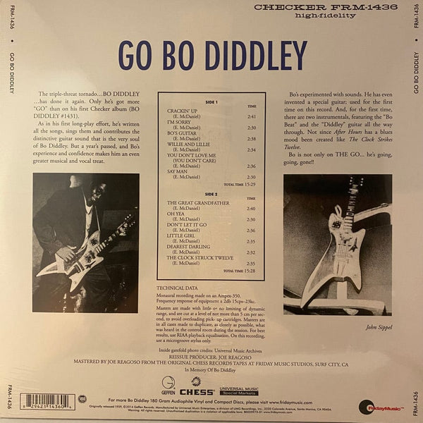 Used Vinyl Bo Diddley – Go Bo Diddley LP USED NOS STILL SEALED VG+ Sleeve 180 Gram J031923-19