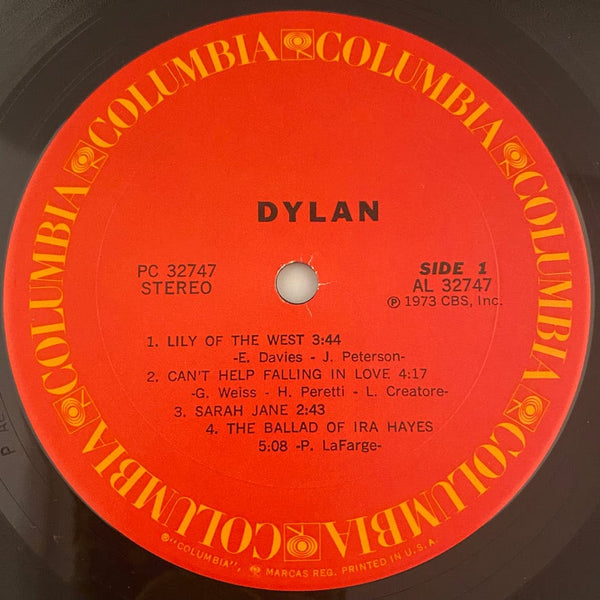 Used Vinyl Bob Dylan - Dylan LP USED VG++/VG+ J080522-21