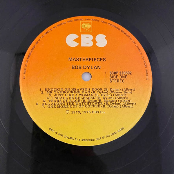 Used Vinyl Bob Dylan – Masterpieces 3LP USED VG++/G+ 1978 Australian Pressing J062924-15