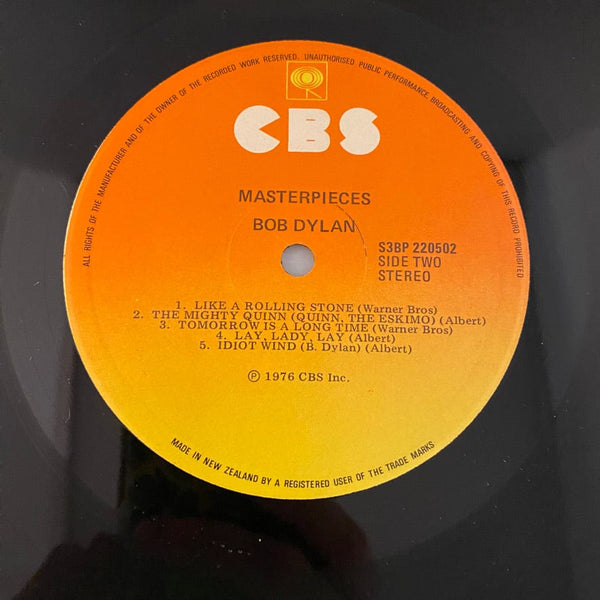 Used Vinyl Bob Dylan – Masterpieces 3LP USED VG++/G+ 1978 Australian Pressing J062924-15