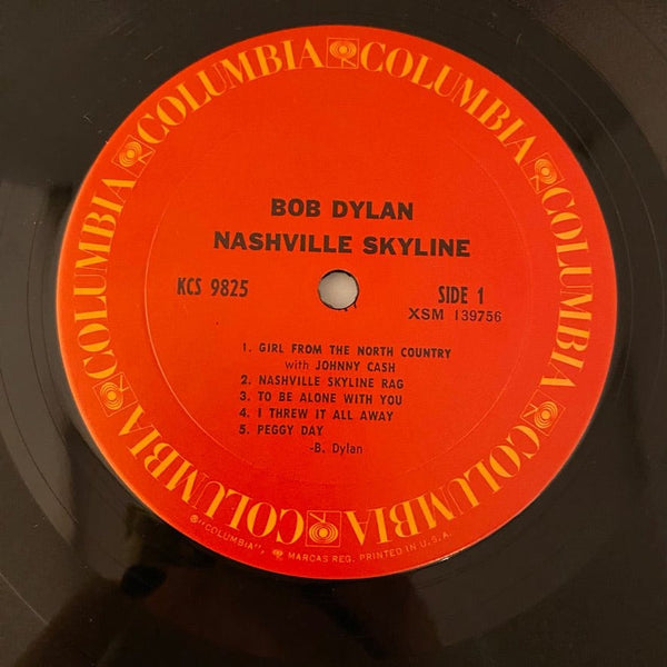 Used Vinyl Bob Dylan – Nashville Skyline LP USED VG++/G+ J091723-07