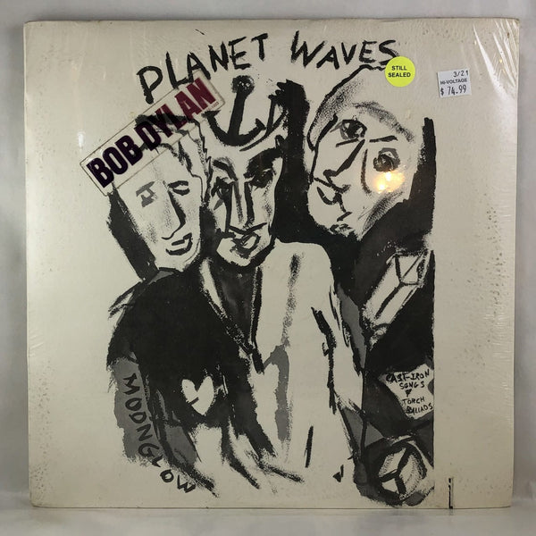 Used Vinyl Bob Dylan - Planet Waves LP Original 1970's Pressing SEALED NOS USED 11879
