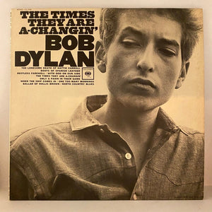 Used Vinyl Bob Dylan – The Times They Are A-Changin' LP USED VG++/VG++ 1964 Original Mono Pressing J090423-06