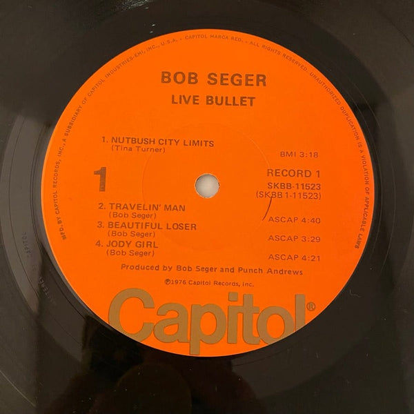 Used Vinyl Bob Seger & The Silver Bullet Band – Live Bullet 2LP USED NM/VG+ J100523-15