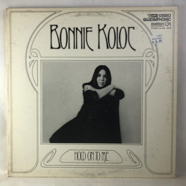 Used Vinyl Bonnie Koloc - Hold On To Me LP Quadraphonic VG++-VG+ USED 10248