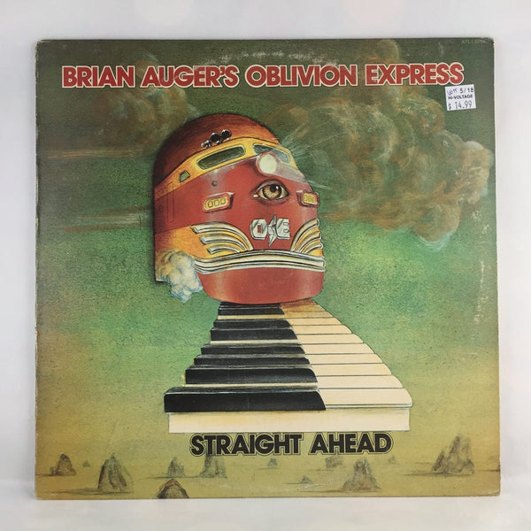 Used Vinyl Brian Auger's Oblivion Express - Straight Ahead LP VG++-VG++ USED 5978