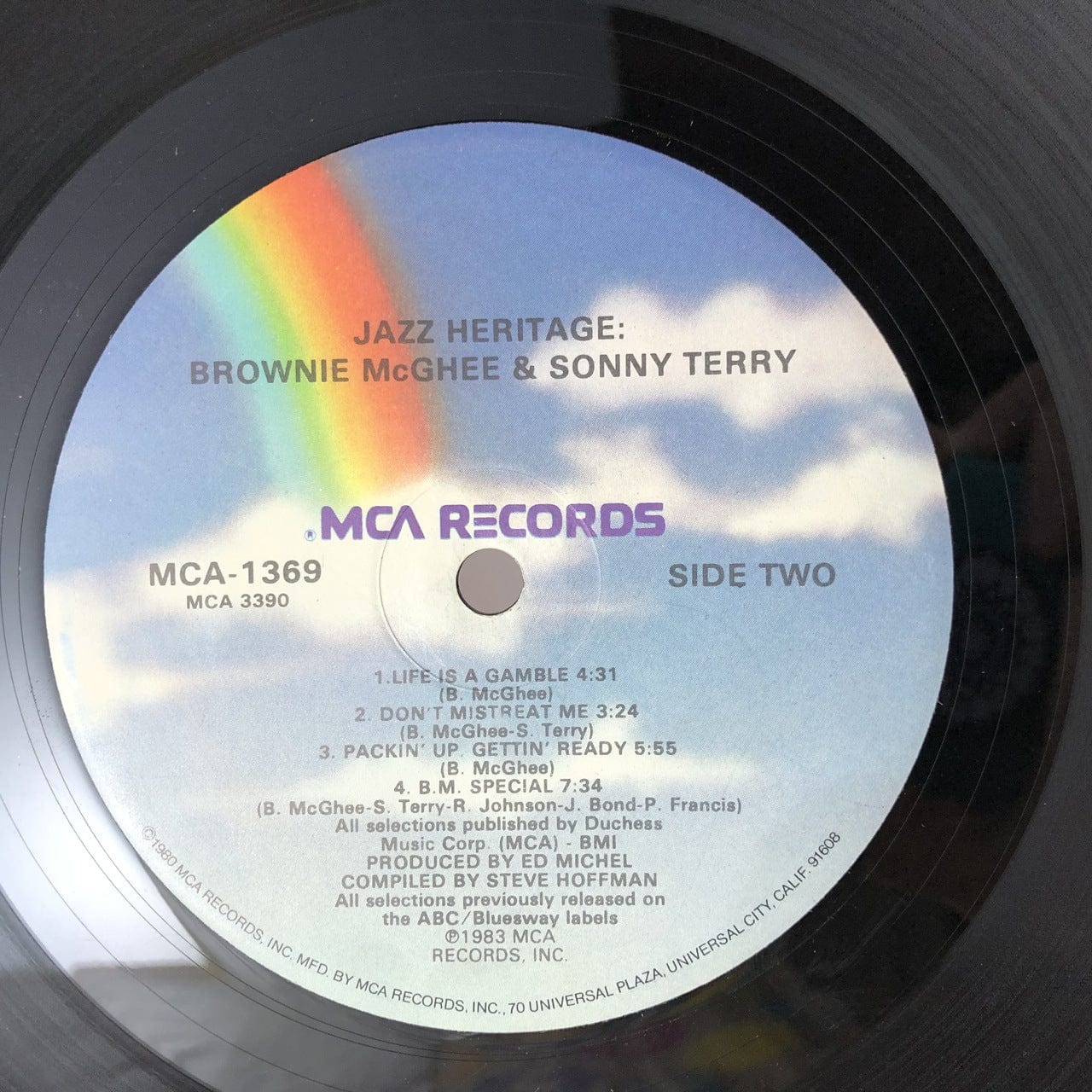 Brownie McGhee & Sonny Terry - Self Titled LP VG+-VG++ USED – Hi-Voltage  Records