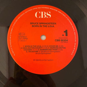 Used Vinyl Bruce Springsteen – Born In The U.S.A. LP USED NM/VG++ European Pressing J052024-07