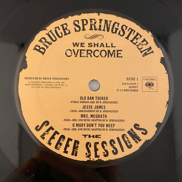 Used Vinyl Bruce Springsteen – We Shall Overcome - The Seeger Sessions 2LP USED VG++/NM J061823-05