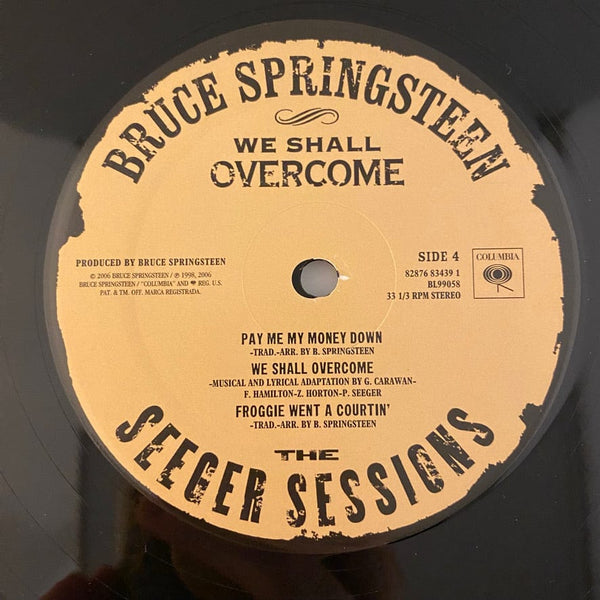 Used Vinyl Bruce Springsteen – We Shall Overcome - The Seeger Sessions 2LP USED VG++/NM J061823-05