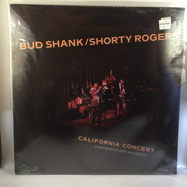 Used Vinyl Bud Shank-Shorty Rogers - California Concert LP SEALED NOS 10007182