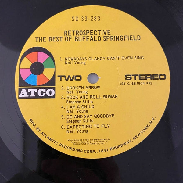 Used Vinyl Buffalo Springfield – Retrospective - The Best Of Buffalo Springfield LP USED VG++/G+ J111223-02