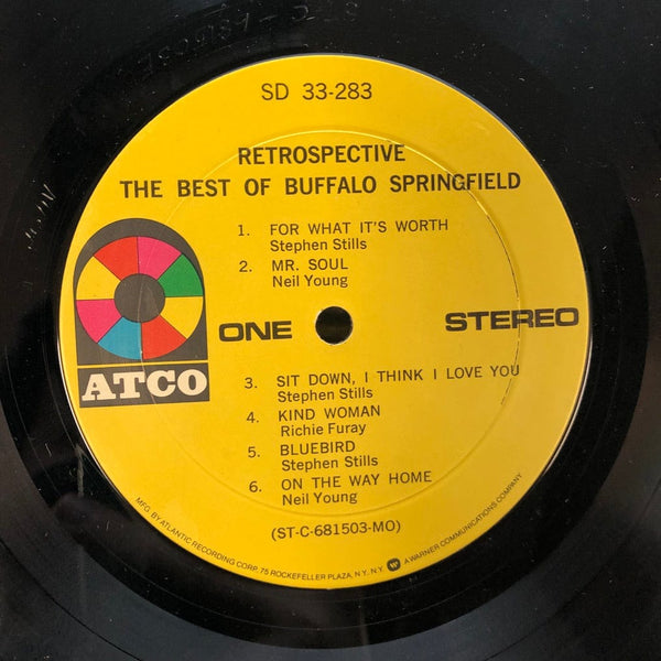 Used Vinyl Buffalo Springfield - Retrospective (The Best Of) LP VG+/VG+ USED V2 020822-026