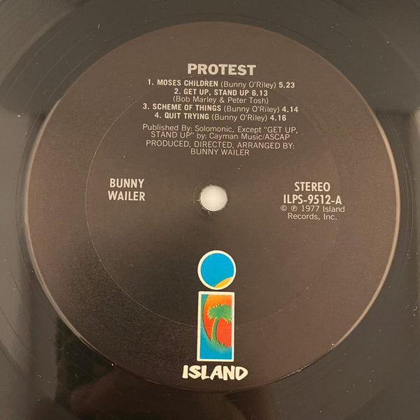 Used Vinyl Bunny Wailer - Protest LP USED NM/NM J080722-09