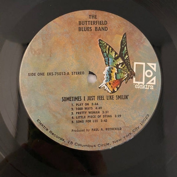 Used Vinyl Butterfield Blues Band – Sometimes I Just Feel Like Smilin' LP USED NM/VG+ J110523-22