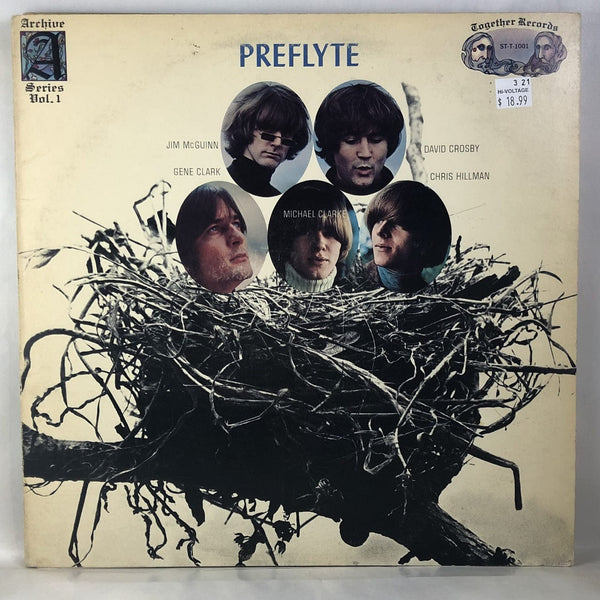 Used Vinyl Byrds - Preflyte LP VG+-VG+ USED V2 11308