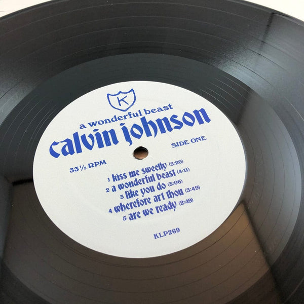 Used Vinyl Calvin Johnson - A Wonderful Beast LP  NM/NM USED 14412