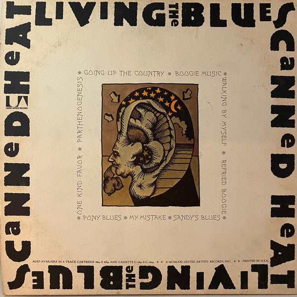 Used Vinyl Canned Heat – Living The Blues 2LP USED VG+/VG+ J012623-16