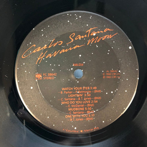 Used Vinyl Carlos Santana - Havana Moon LP VG++/VG+ USED 020722-020