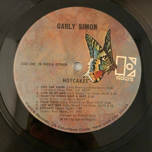 Used Vinyl Carly Simon – Hotcakes LP USED VG+/VG+ J091123-03