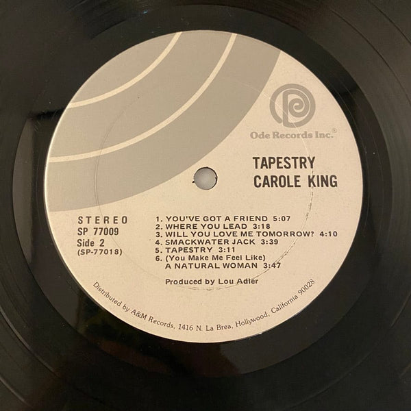 Used Vinyl Carole King – Tapestry LP USED VG+/VG+ J020524-02