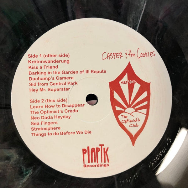 Used Vinyl Casper and the Cookies - The Optimist's Club LP VG++/VG++ COLOR VINYL Numbered USED I011422-001