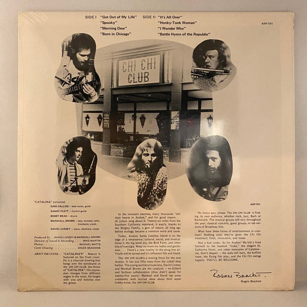 Used Vinyl Catalina – Live At The Chi Chi Club LP USED NOS STILL SEALED J101923-02