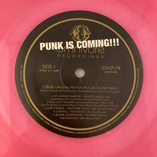 Used Vinyl CBGB (Original Motion Picture Soundtrack) 2LP USED NM/VG++ Pink Vinyl J080323-14