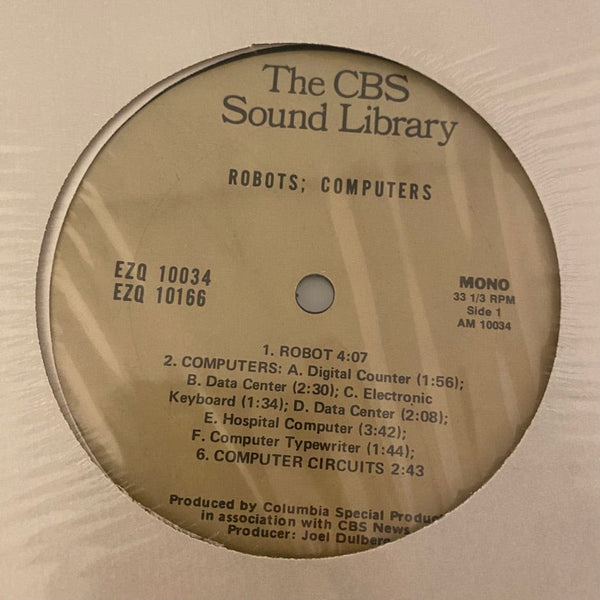 Used Vinyl CBS Sound Library 15LP Set USED VG++/NM Sound Effects J071224-01