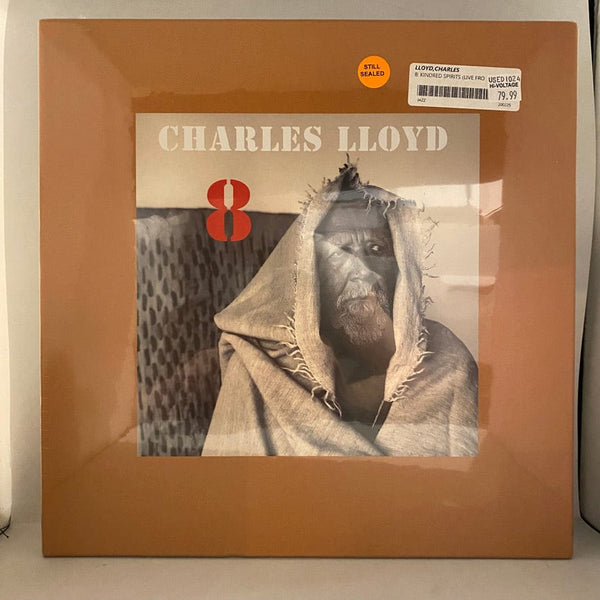 Used Vinyl Charles Lloyd – 8: Kindred Spirits Live From The Lobero Theater 3LP+2CD+DVD Box Set USED NOS STILL SEALED J101424-10