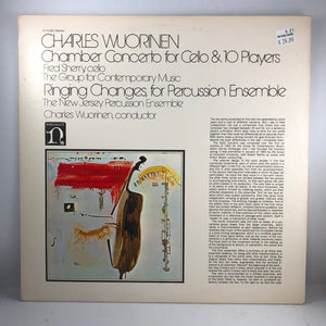 Used Vinyl Charles Wuorinen - Cello Concerto/Ringing Changes LP VG++/VG++ USED I010222-017