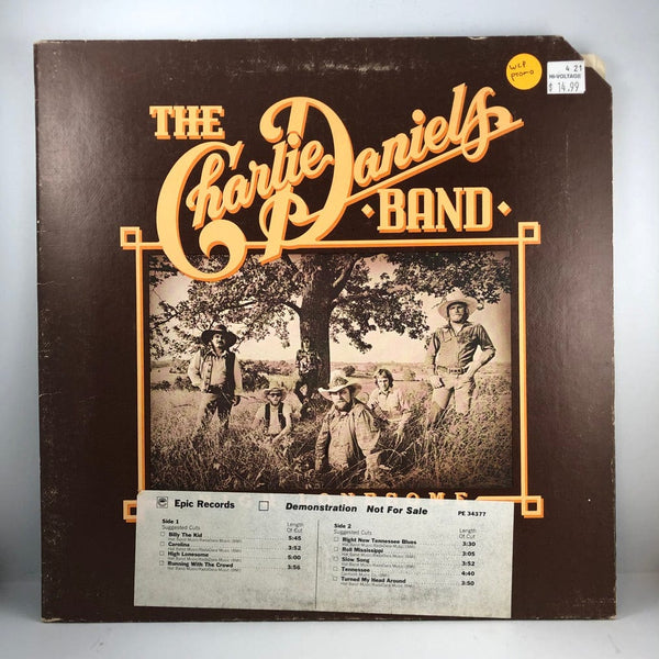 Used Vinyl Charlie Daniels Band - High Lonesome LP VG++/VG+ Promo USED I010322-050