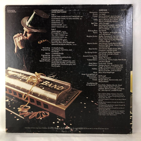 Used Vinyl Charlie McCoy - Good Time Charlie LP VG++-VG+ USED 9722