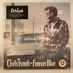 Used Vinyl Chris Isaak – Forever Blue LP USED VG++/NM 2015 Blue Vinyl 180 Gram J090124-09