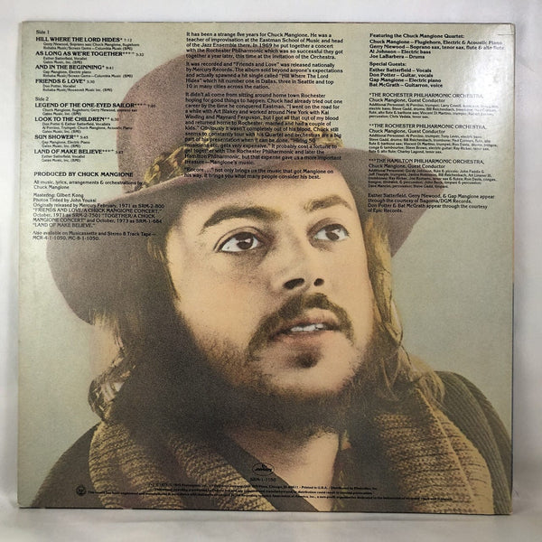 Used Vinyl Chuck Mangione - Encore: The Concerts LP NM-NM USED 11007