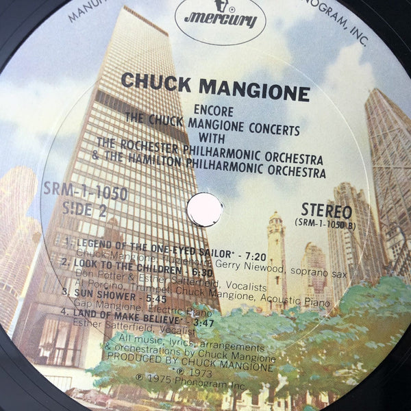 Used Vinyl Chuck Mangione - Encore: The Concerts LP NM-NM USED 11007