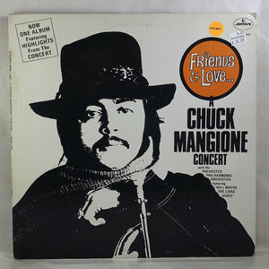 Used Vinyl Chuck Mangione - Friends & Love: A Concert LP Promo VG+-VG+ USED 12048