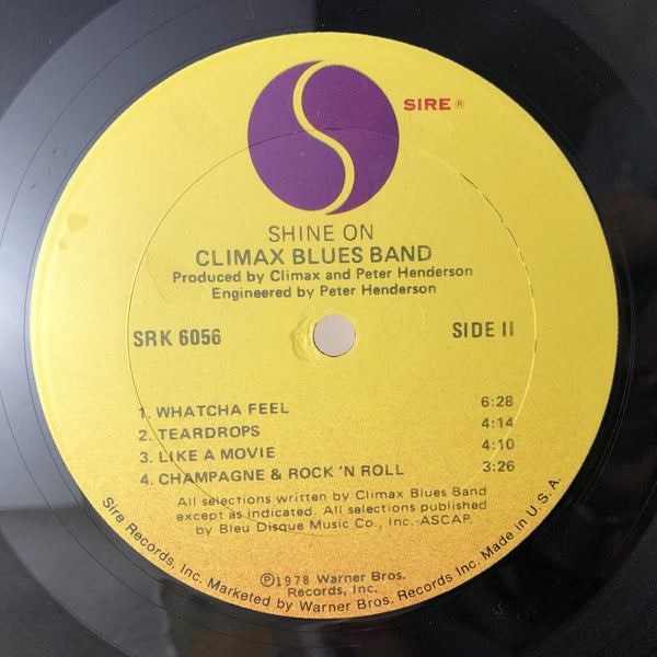 Used Vinyl Climax Blues Band - Shine On LP NM-VG+ USED 9673