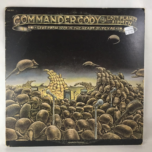 Used Vinyl Commander Cody & His Lost Planet Airmen - Live From Texas LP NM-VG+ USED 7282