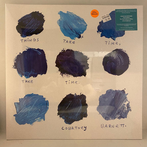 Used Vinyl Courtney Barnett – Things Take Time, Take Time LP USED NOS STILL SEALED Colored Vinyl J072624-15