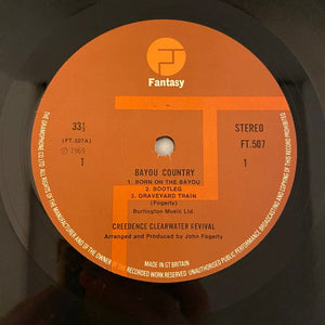 Used Vinyl Creedence Clearwater Revival – Bayou Country LP USED VG++/VG+ UK Pressing J040724-10