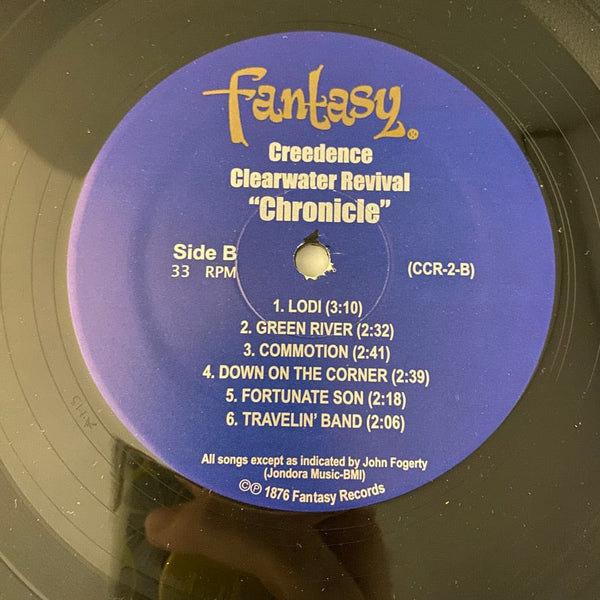 Used Vinyl Creedence Clearwater Revival – Chronicle - The 20 Greatest Hits 2LP USED VG++/NM 2009 Pressing J080924-09