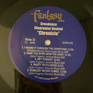 Used Vinyl Creedence Clearwater Revival – Chronicle - The 20 Greatest Hits 2LP USED VG++/NM 2009 Pressing J080924-09