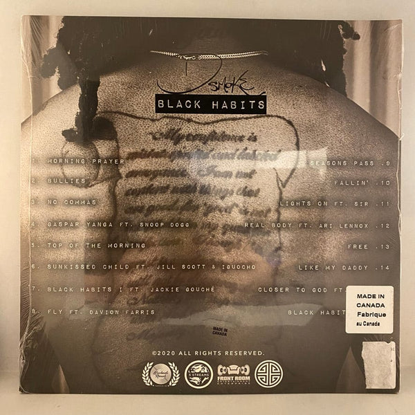 Used Vinyl D Smoke – Black Habits 2LP USED NOS STILL SEALED J072624-14