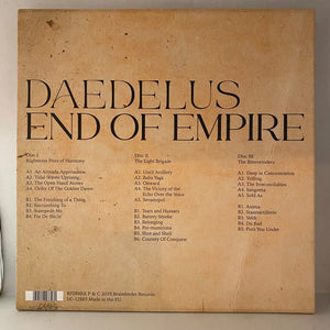 Used Vinyl Daedelus – End Of Empire 3LP USED NM/NM Limited Edition Box Set J060224-01
