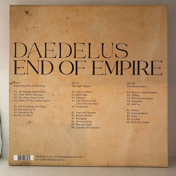 Used Vinyl Daedelus – End Of Empire 3LP USED NM/NM Limited Edition Box Set J060224-01