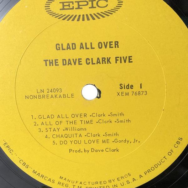 Used Vinyl Dave Clark Five - Glad All Over LP VG-VG+ USED 12094