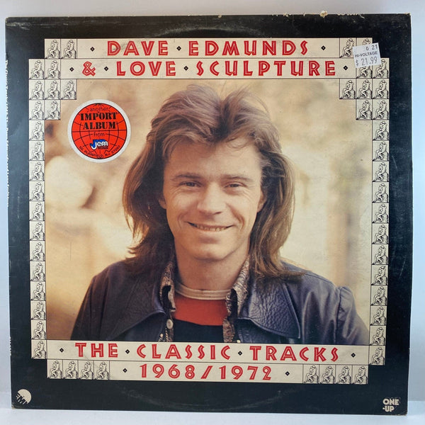 Used Vinyl Dave Edmunds and Love Sculpture - The Classic Tracks 1968 / 1972 LP UK Import VG+/VG+ USED 13531