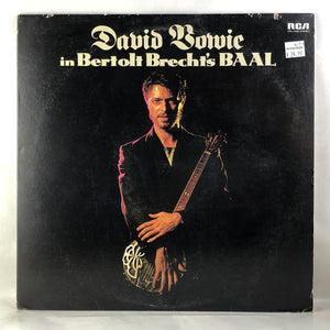 Used Vinyl David Bowie - In Bertolt Brecht's BAAL LP VG+-VG+ USED 12632